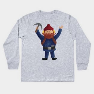 Yukon Cornelius Kids Long Sleeve T-Shirt